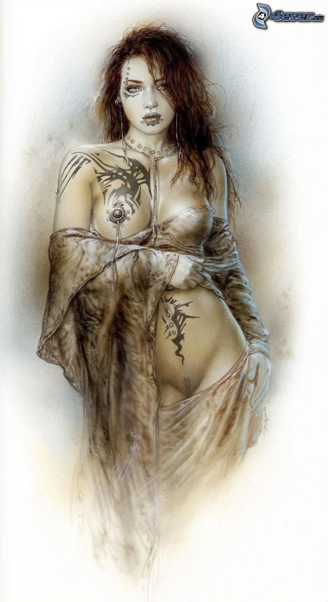 Tattoo Naked Woman 73